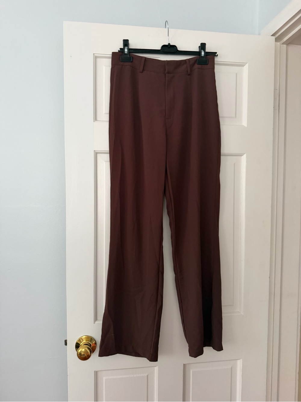 Brown Women’s Straight-Leg Dress Pants